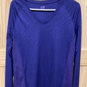 Purple Champion Long Sleeve T-Shirt